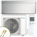 Produktbild: DAIKIN Split Klimaanlage | Stylish C-Serie | silber | 5,0 kW Quick Connect