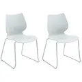 Produktbild: CLP 2er Set Stuhl Houma weiß