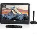 Produktbild: August DA383D -10 .1 “. tragbarer HD Fernseher mit DVD Player & integriertem Akku-DVB-T2 mini LCD TV