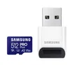 Produktbild: SAMSUNG PRO Plus microSD Card + USB Card Reader, MB-MD512SB/WW