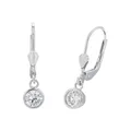 Produktbild: Amor Ohrhänger 925 Sterling Silber Damen Ohrschmuck, mit Zirkonia synth., 2,2 cm, Silber, Kommt in Schmuck Geschenk Box, 9060184
