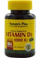 Produktbild: Vitamin D3 Natures Plus 1000 IU - 2 x 180 Softgels 29,46 € / 100 g