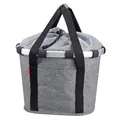 Produktbild: Tasche City Bikekorb Twist Silber 35x28x26cm 2179227920 KLICKFIX Gepäckträger Bi