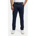 Produktbild: Indicode Chinohose Herren Eary Chino Hose Herrenhose aus elastischer Baumwoll-Qualität, inkl. Gürtel blau 31/34