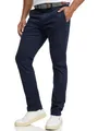 Produktbild: Indicode Herren Eary Chinohose Stretchhose | Chino Herrenhose Super Stretch Stoffhose Navy, 31/34