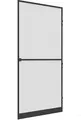 Produktbild: Waidmeister Fliegengitter Balkontür, Insektenschutz Tür Premium, Aluminium Rahmen, Fiberglas-Gewebe, 100 x 215 cm, in weiß,anthrazit oder braun (Anthrazit)
