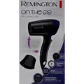 Produktbild: Remington D 2400 Reisehaartrockner 1400 Watt Reisefön Föhn Stylingdüse Schwarz
