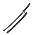 Produktbild: AMONT – Replik des Japanischen Katana aus Bambus – Kamado Tanjirou Modell aus Holz – Demon Slayer Serie – 105 cm
