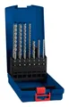 Produktbild: Bosch Expert SDS plus-7X Hammerbohrer-Set, 5/6/6/8/8/10/12 mm, 7-teilig - 2608900195 (7 Teile)