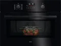 Produktbild: AEG NKO5N40K Backofen mit Mikrowellenfunktion Series 5000 45cm 41 l 2650 W Schwarz