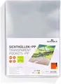 Produktbild: Durable Klarsichthüllen A4, aus recyceltem PP 100 Stück, aktenhüllen a4 seitlich offen, transparent, 247819
