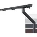 Produktbild: Dachrinnen Set Gartenhaus NW100 / 100mm, Carport, Terrasse,Regenrinne pvc für Pultdach, Made in Germany: 1 Dachseite halbrund Anthrazit, 3m - Inefa