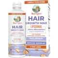 Produktbild: MaryRuth Organics Haarwuchs Damen MAX Liposomal mit Lustriva + Biotin 10000 mcg + Kürbiskernöl, dickeres Haar, Haarpflege, Falten, feine Linien, Hautpflege | Alter 18+ | 15.22 Fl
