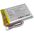 Produktbild: Lithium Polymer Akku innCraft Energy 1000mAh 3.7V, Modell 503450 mit 3P Molex 51021-030 1,25 mm Pitch-Anschluss
