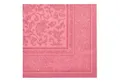 Produktbild: PAPSTAR GmbH Hängedekoration Servietten RC 'Ornaments' 40x40cm/20Stk., Rosa