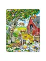 Produktbild: Selecta Play Larsen Jigsaw Puzzle Animals - The Beekeeper at the Bees 53 pcs. Boden