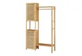 Produktbild: en.casa Garderobenständer, »Oldsum« Kleiderständer 164 x 99 x 29 cm Bambus