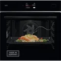 Produktbild: AEG 8 Wifi Einbau Dampfbackofen, Multidampfgarer, SteamPro, TB8SB72WAB