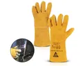Produktbild: STAHLWERK Arbeitshandschuhe Schweißer Handschuhe Lederhandschuhe (Set, 1-St., Einzelartikel) mit hohe thermische Belastbarkeit