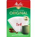 Produktbild: Melitta Original 1x4, Basket, Disposable coffee filter, Paper, 80 pc(s) (6763167)