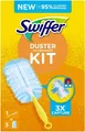 Produktbild: Swiffer Duster Staubmagnet Set inkl. 1 Griff 3 Tücher für Allergiker geeignet