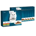 Produktbild: GOURMET Perle Erlesene Streifen Katzenfutter nass, 10er Pack (10 x 8 x 85g)
