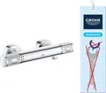 Produktbild: GROHE PRECISION FEEL 1/2 Zoll Thermostat-Brausebatterie - Chrom (34790000)