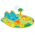 Produktbild: Intex 57166NP Spielplatz klein Dino dinausore Aufblasbares Spielfeld, Mehrfarbig