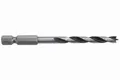 Produktbild: Wolfcraft Holzspiralbohrer CV Sechskant-Schaft 7264000 Ø 6 mm Sechskant