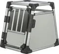 Produktbild: TRIXIE Transportbox, Aluminium - hellgrau/silber - 46 × 56 × 60 cm