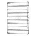 Produktbild: eVendix Haltegitterset 405549214/6 Links rechts für Backbleche und Roste Backofen