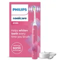 Produktbild: Philips Sonicare 4100 elektrische Zahnbürste mit Schalltechnologie und zwei Modi, Andruckkontrolle und SmarTimer, Paradise Pink Prismatic, Modell HX3689/41