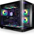 Produktbild: Kiebel Curve 12 Gaming-PC (Intel Core i7 Intel Core i7-12700KF, RX 9060 XT, 32 GB RAM, 1000 GB SSD, Wasserkühlung, ARGB-Beleuchtung)