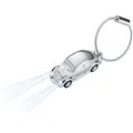 Produktbild: TROIKA Schlüsselanhänger Light Beetle KR16-40/CH, Metall, mit Taschenlampe, silber verchromt, 1 Stück