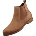 Produktbild: Tamaris Damen Leder Chelsea Boots Hellbraun - Hellbraun - 39