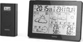 Produktbild: Hama Wetterstation Meteotime 186369 | Funk-Wetterstation mit Außensensor | Temperatur | Luftfeuchtigkeit | schwarz