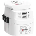 Produktbild: SKROSS Reiseadapter 1.302473 Pro Light USB AC30PD, weltweit, für über 200 Länder, USB-A, USB-C