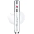 Produktbild: essence extreme shine volume lipgloss 01 crystal clear – Ultra-glänzender Lipgloss mit Volumen- & Plumping-Effekt im Wet-Look – Nicht klebende Textur mit Menthol – Vegane Kosmetik – 5 ml