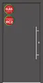 Produktbild: Splendoor Haustür Passivedoor Premium B05 RC2 Anthrazit DIN Rechts 100 x 210 cm