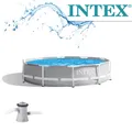 Produktbild: Intex Frame Pool Set Prism Rondo 305x76 cm Swimming Pool mit Filteranlage