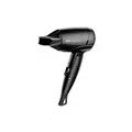 Produktbild: Hair Dryer 1200W, Black, Folding Handle, Compact