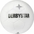 Produktbild: Derbystar Brillant TT Classic Trainingsfußball Trainingsball Weiß Gr. 5 420g NEU