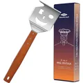 Produktbild: Grillspachtel 7 in 1 Grillbesteck Grillwender Holzgriff Multifunktion Grillwe...