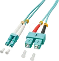 Produktbild: LINDY 46393 - Kabel LWL LC/SC OM3 50/125µm 5 m