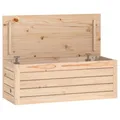 Produktbild: vidaXL Truhe, Aufbewahrungsbox mit viel Stauraum, Aufbewahrungstruhe mit Deckel, Werkzeugkasten Holzbox Holztruhe, Massivholz Kiefer