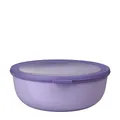 Produktbild: Mepal Multi Bowl Cirqula Round - Mikrowellen Geschir - Geeignet als Luftdichte Aufbewahrungsbox für den Kühlschrank, Mikrowellengeschirr & als Frischhaltedosen - 2250 ml - Vivid lilac