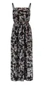 Produktbild: Hailys Damen Maxi-Kleid Da44lia langes Trägerkleid mit Gürtel mit Blumenprint PMG-5160 Black Flower M