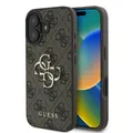 Produktbild: iPhone 16 Guess Hardcase 4G Großes Logo Braune Hülle
