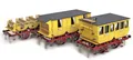 Produktbild: OcCre Modellbausatz Adler Wagons (3 Modelle) Maßstab 1:24 Eisenbahnbausatz, (Zusatzartikel, 1-tlg., Eisenbahnbausatz), Made in Europe