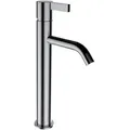 Produktbild: LAUFEN Kartell Standsäulen-Waschtischmischer, Festauslauf, ohne Ablaufventil, Ausladung 125 mm, H3113380901201, Farbe: Edelstahl gebürstet